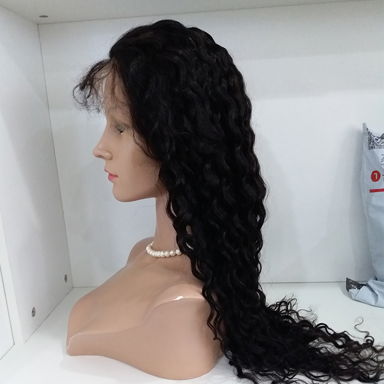 Frontal Wigs Human Hair Lace Wigs For Black Natural Hairline Women Remy Hair Wig LM442